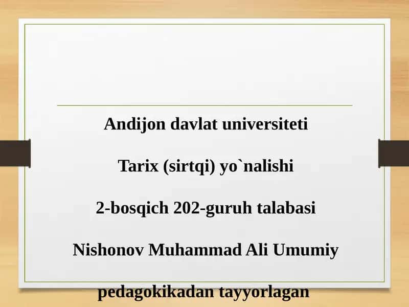 Ta’lim metodlari va vositalari: mazmuni va ahamiyati