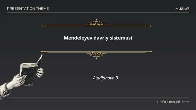Mendeleyev davriy sistemasi