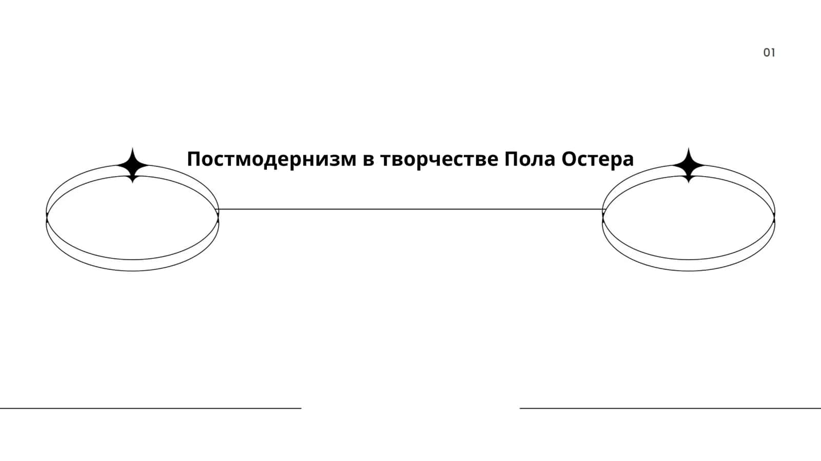 Постмодернизм в творчестве Пола Остера