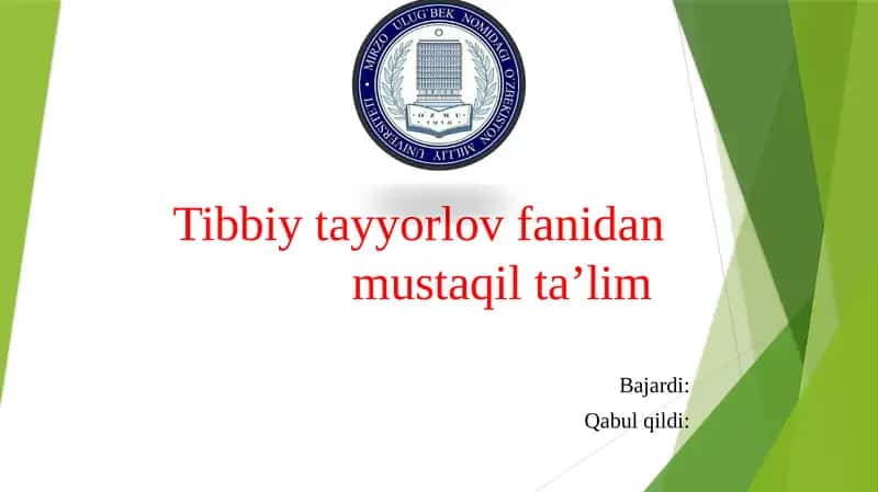 Tanosil kasalliklar