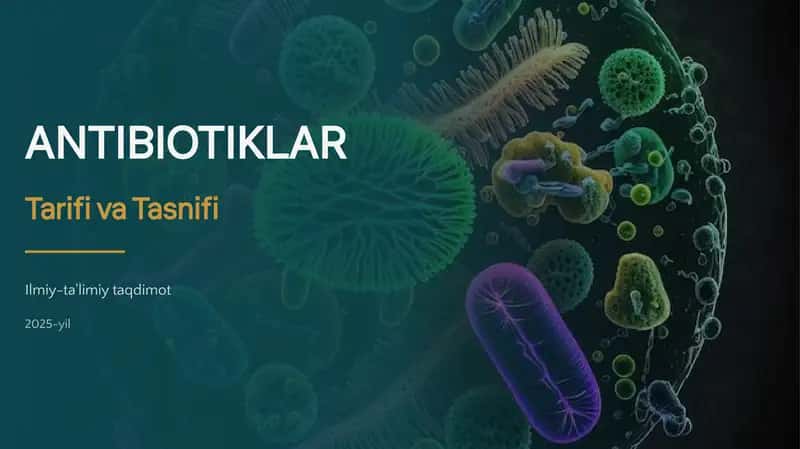 ANTIBIOTIKLAR