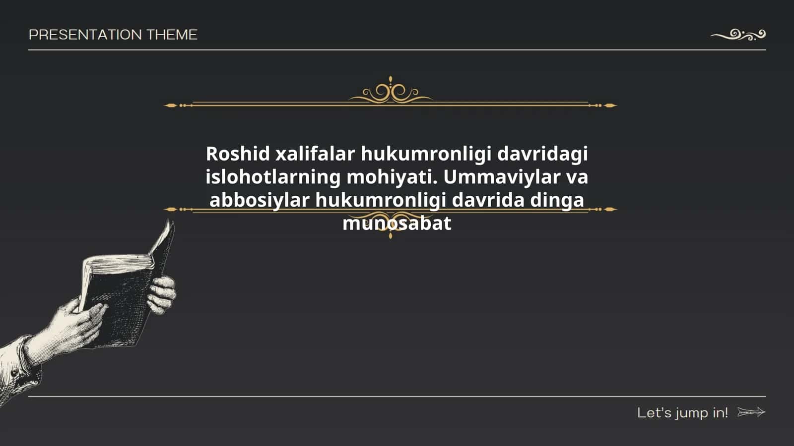 Xalifalik davridagi iqtisodiy islohotlar