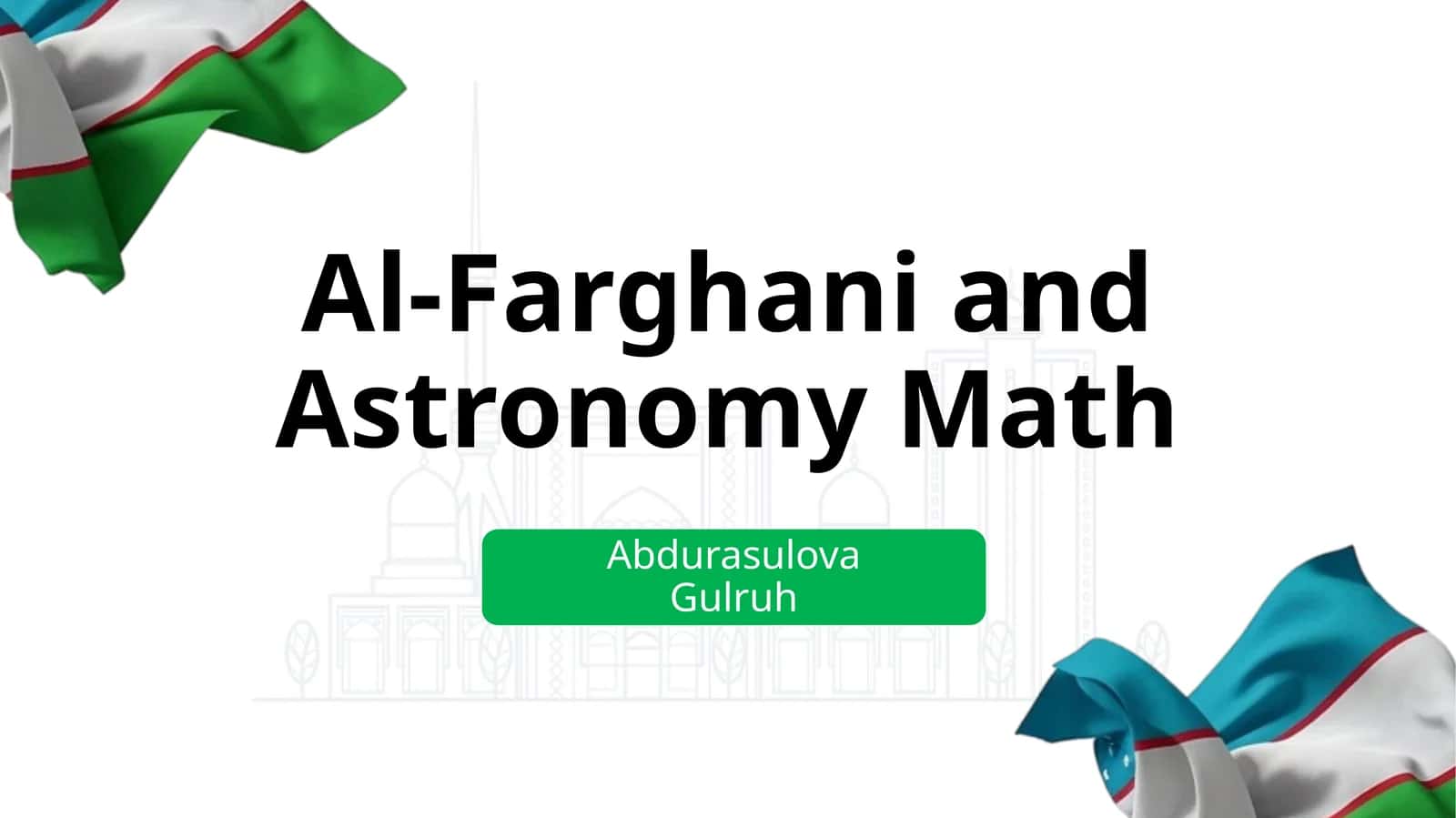 Al-Farghani and Astronomy Math