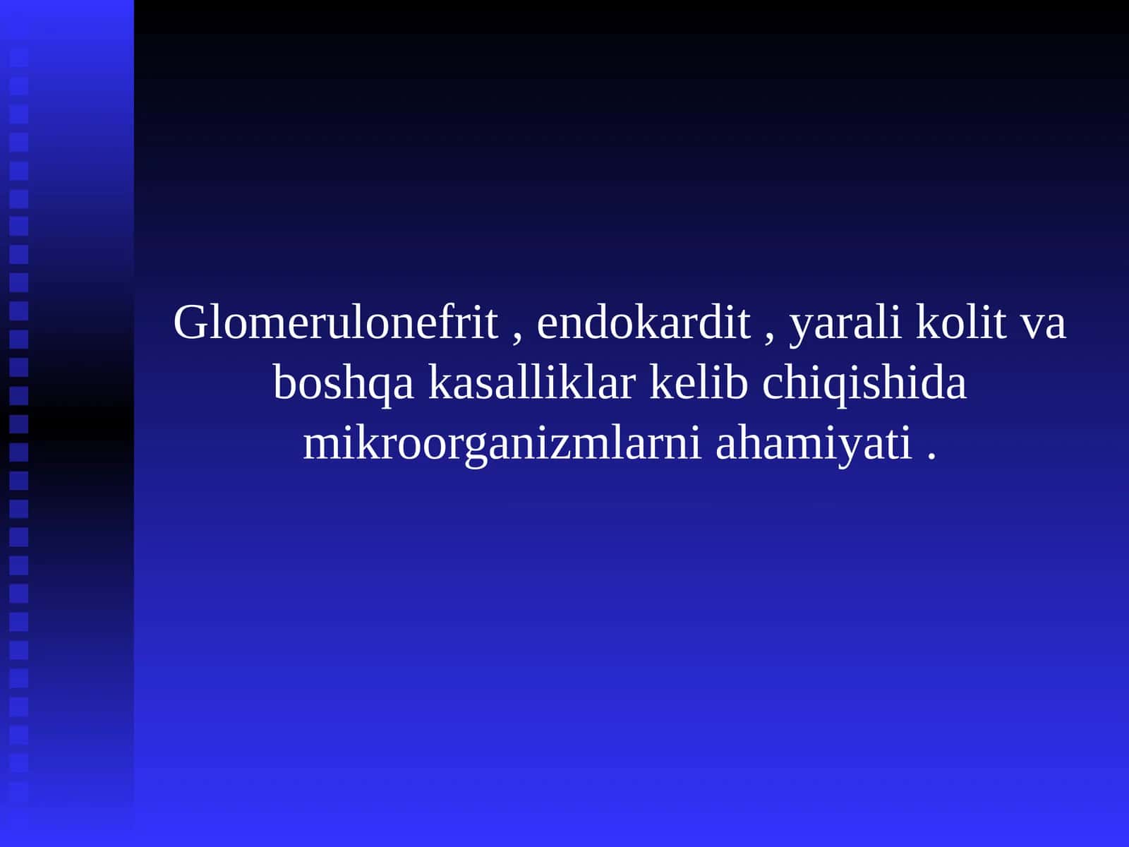 Infeksionendokardit (IE)