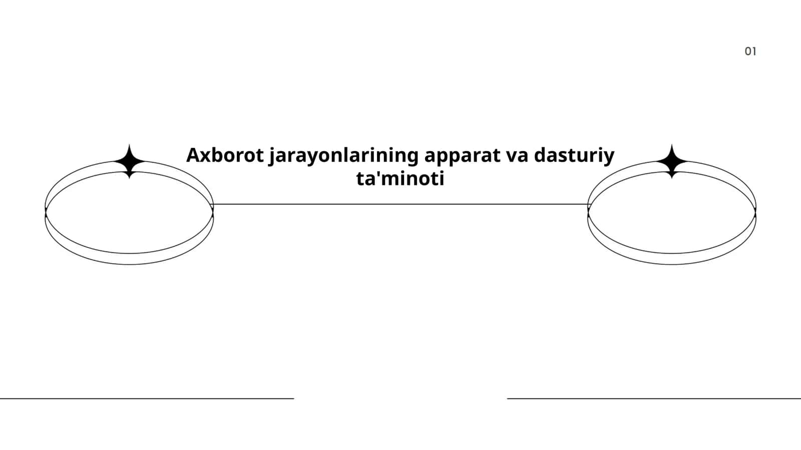 Axborot jarayonlarining apparat va dasturiy ta'minoti