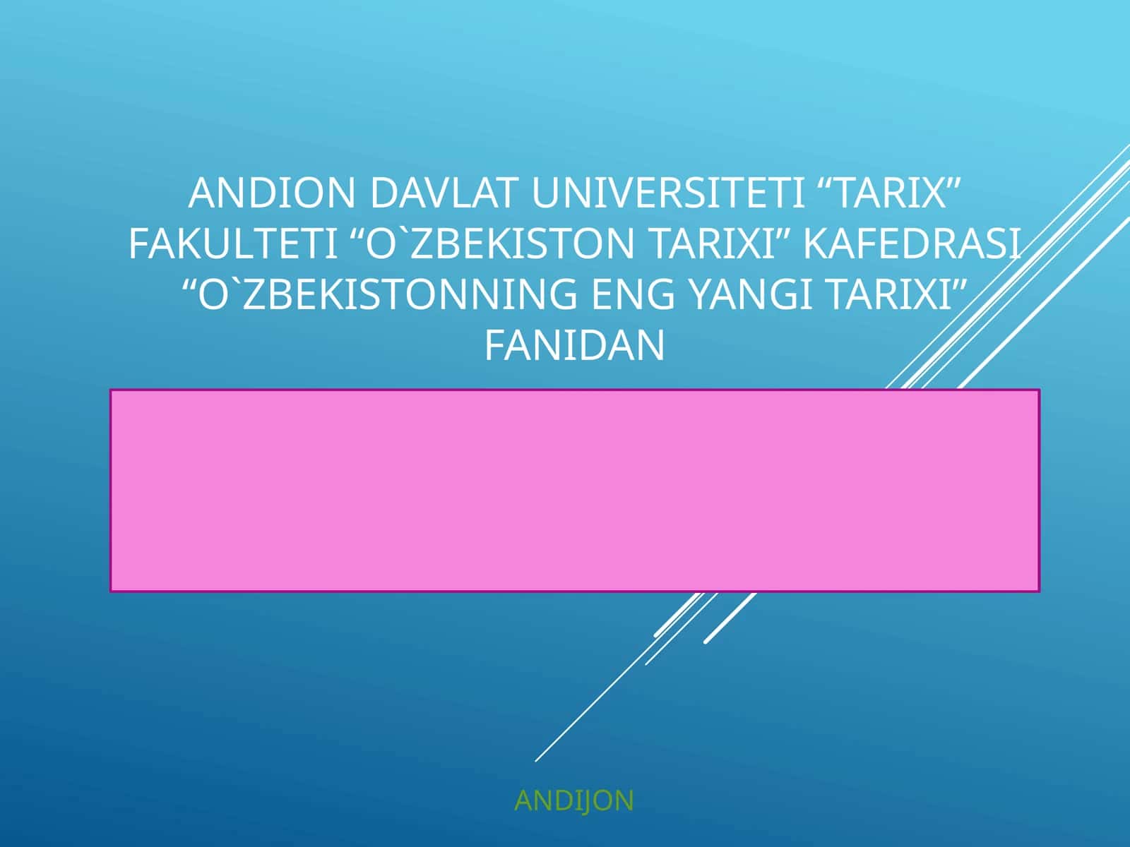8-mavzu.MustaqillikyillaridaO‘zbekistondagima’naviyvamadaniytaraqqiyot