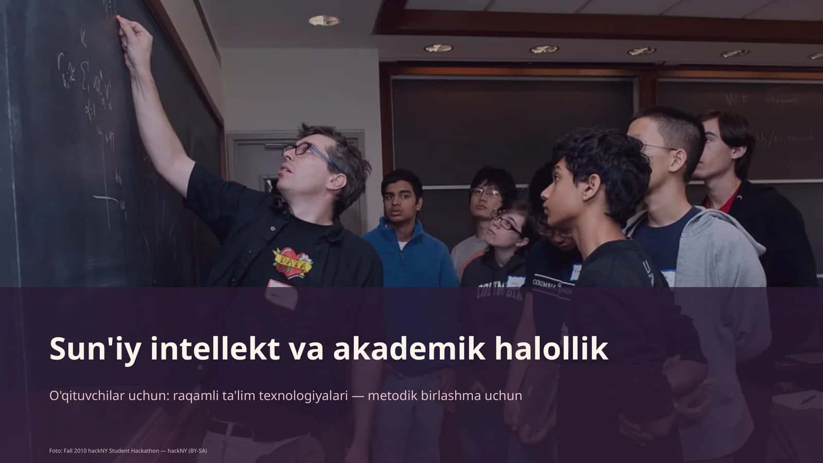 Sun'iy intellekt va akademik halollik