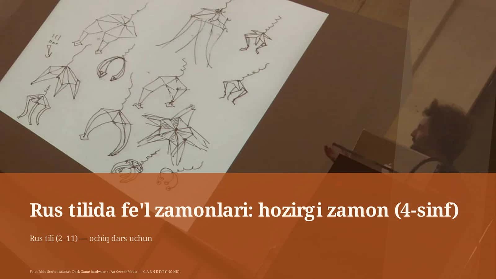Rus tilida fe'l zamonlari: hozirgi zamon (4-sinf)