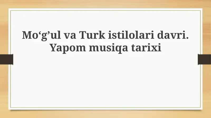 Mo'g'ul va turkiy bosqinlari davri: Siyosiy vaziyat va harbiy taktikalar