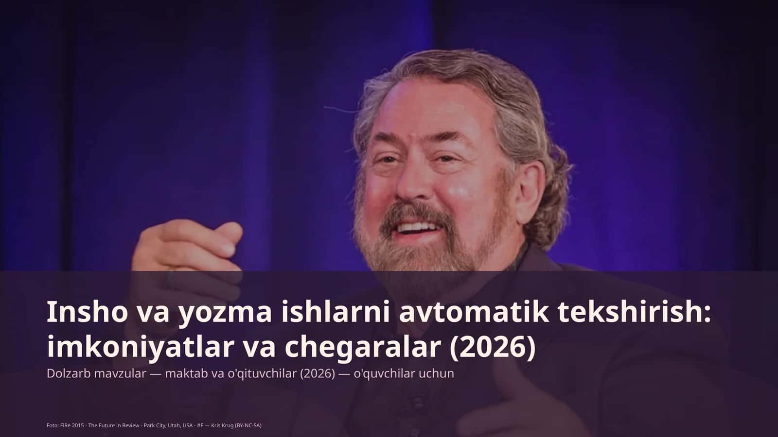 Dolzarb mavzular — maktab va o'qituvchilar (2026)
