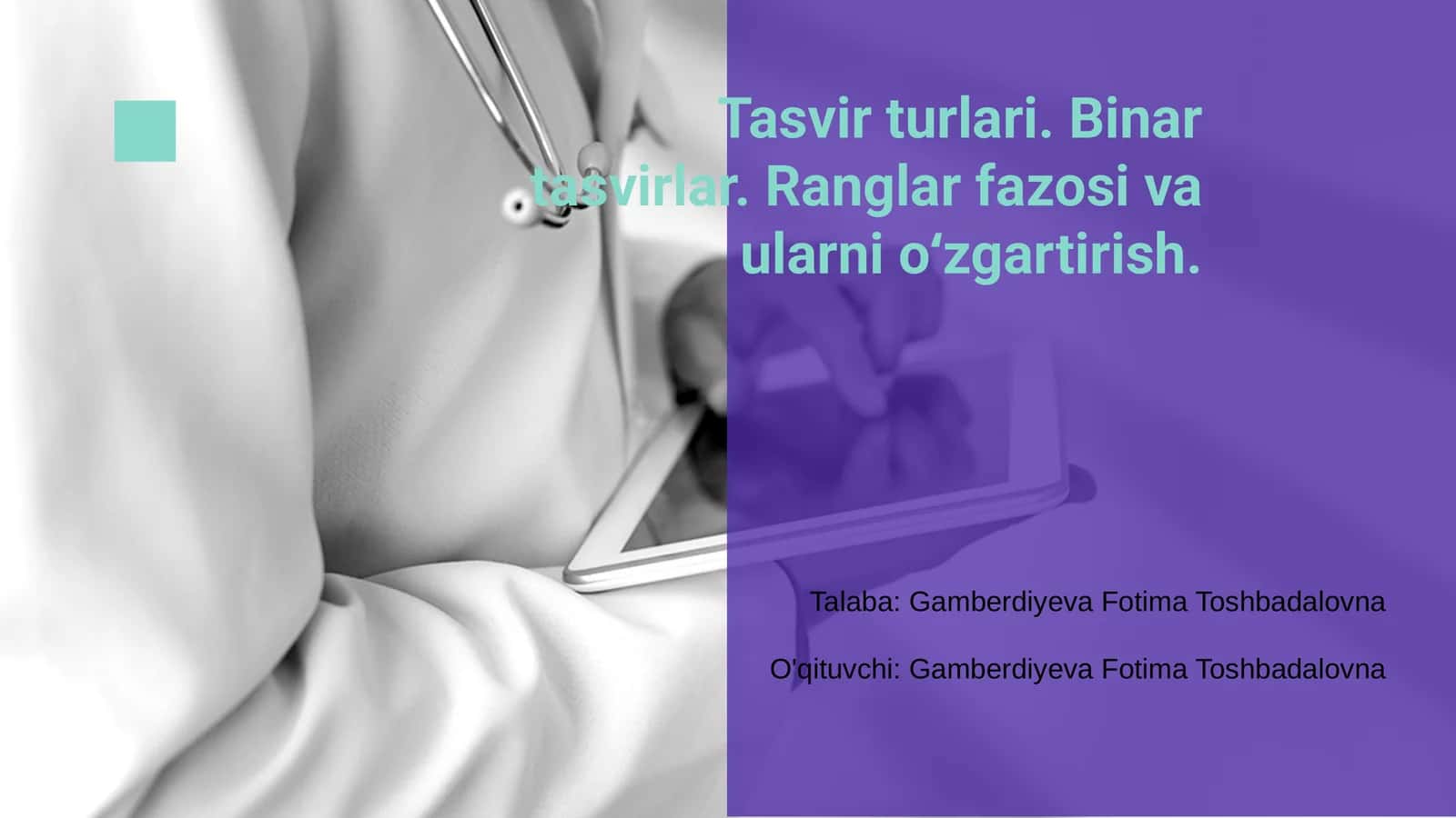 Tasvir turlari