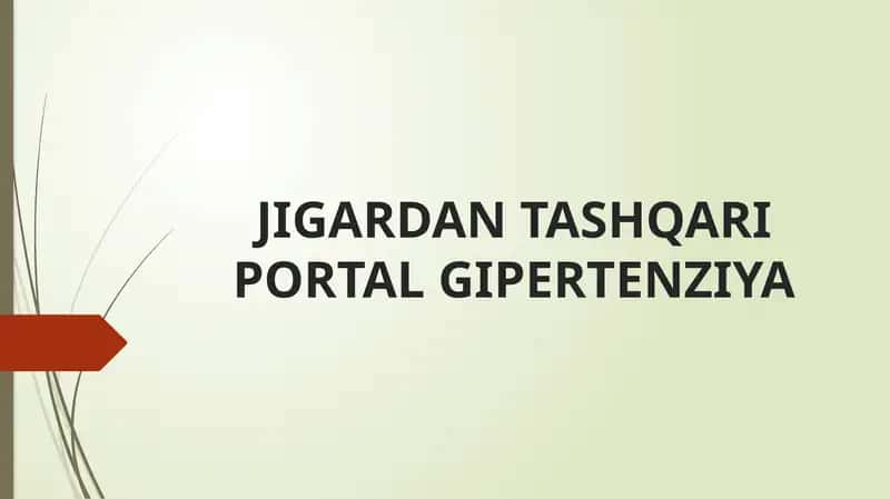 PORTAL GIPERTENZIYA