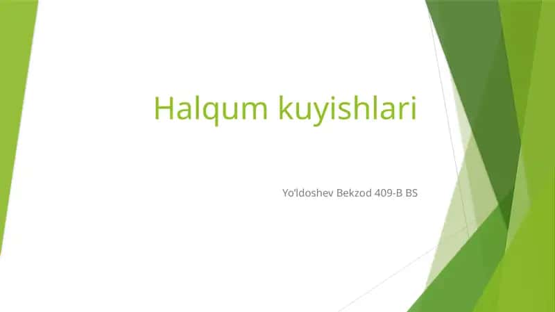 Halqum kuyishlari