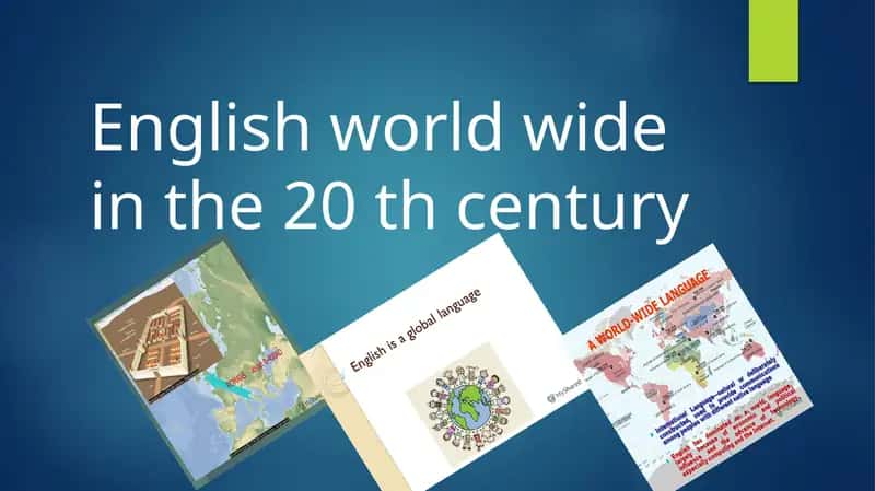 English world widein the 20thcentury