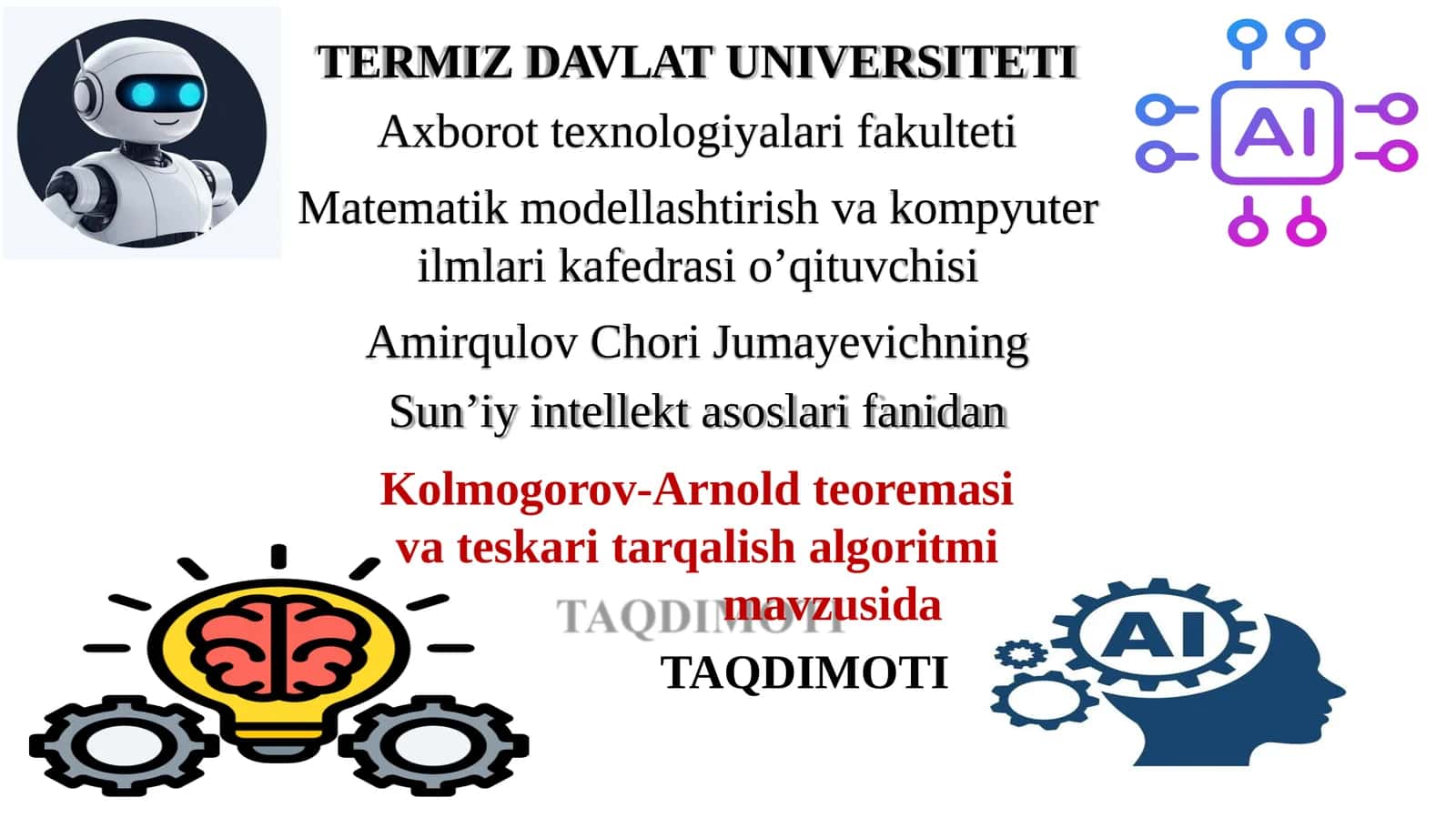 Kolmogorov-Arnold teoremasi