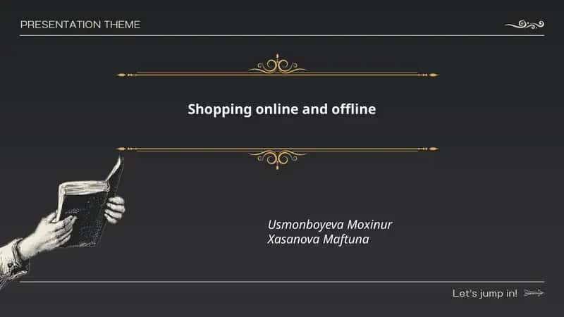 Shopping online and offline