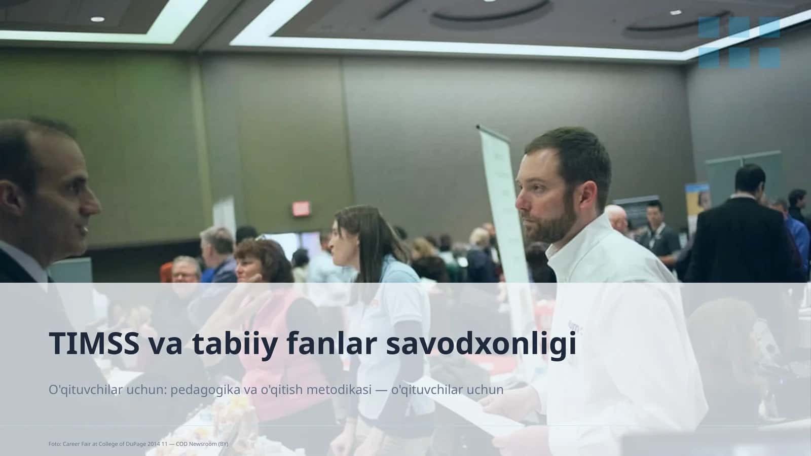 TIMSS va tabiiy fanlar savodxonligi