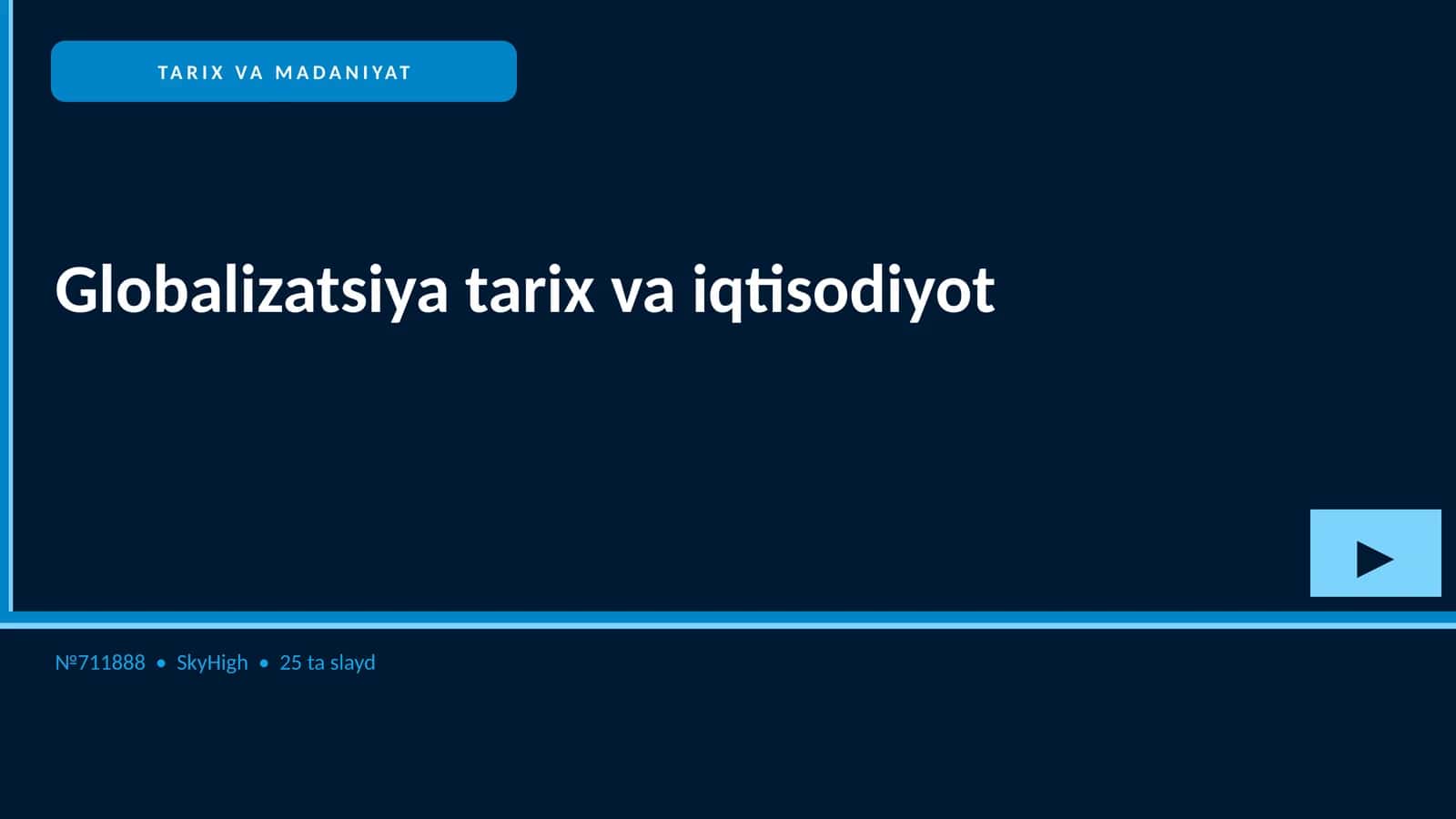 Globalizatsiya tarix va iqtisodiyot