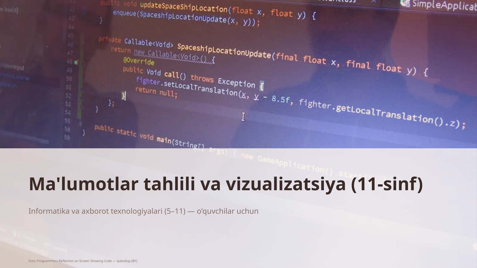 Informatika va axborot texnologiyalari (5–11)