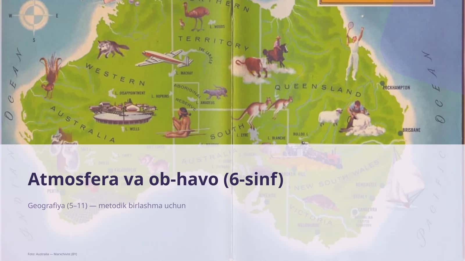 Atmosfera va ob-havo (6-sinf)