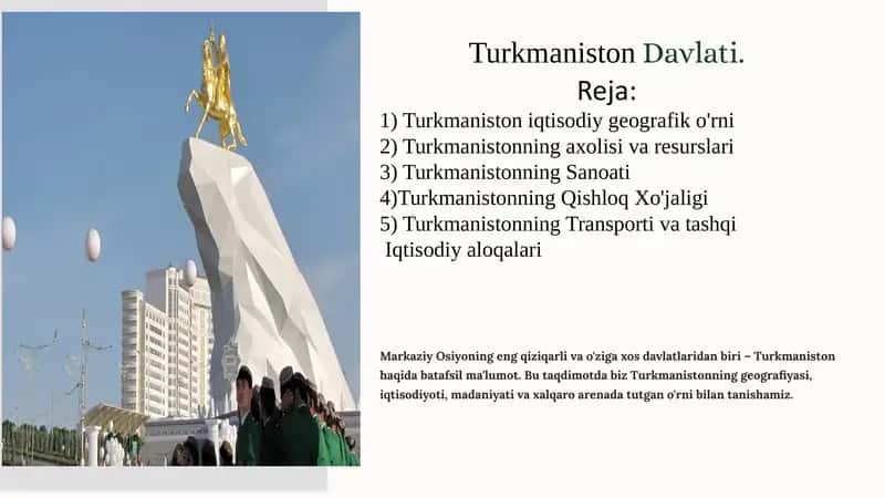 TurkmanistonDavlati