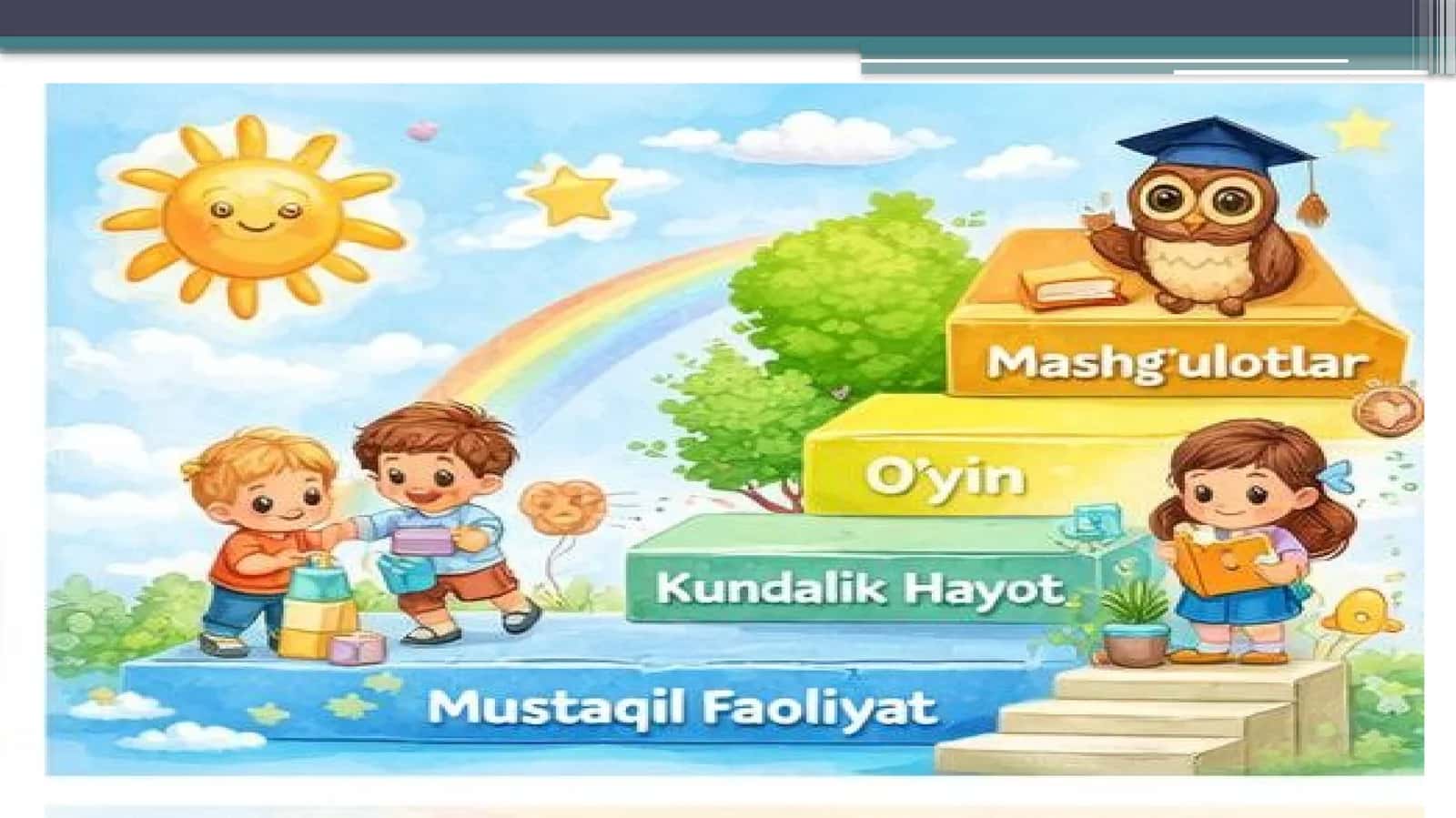 Maktabgacha ta'limda mehnat faoliyatining muhimligi