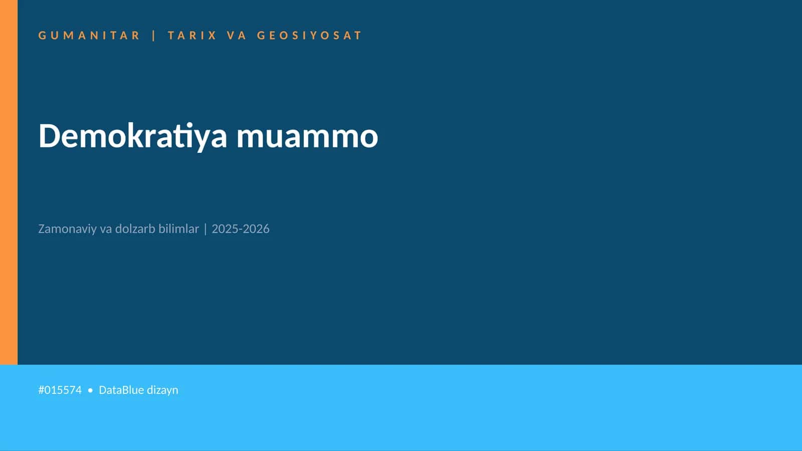 Demokratiya muammo