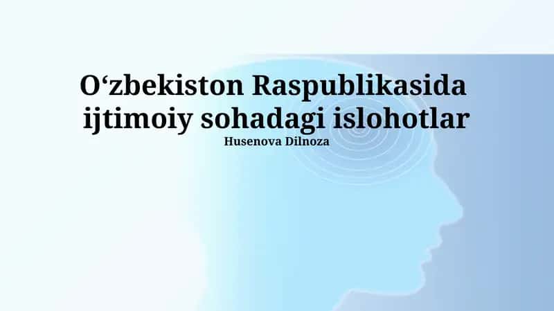 Yoshlar siyosati va yoshlarga oid dasturlar