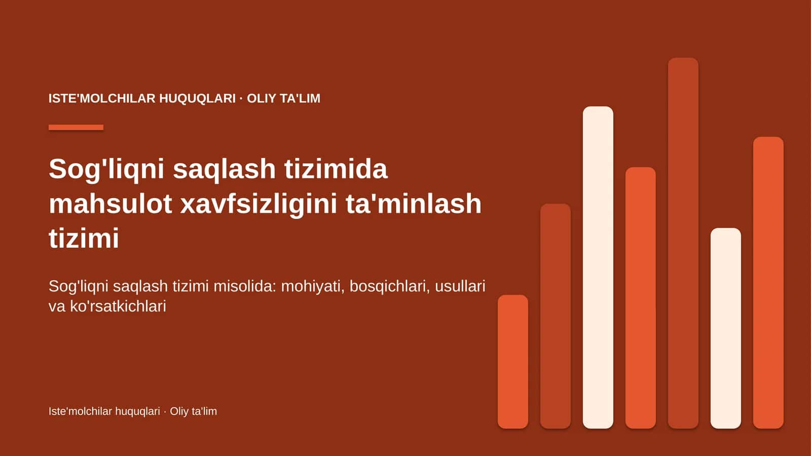 sog'liqni saqlash tizimida mahsulot xavfsizligini ta'minlash tizimi 6790