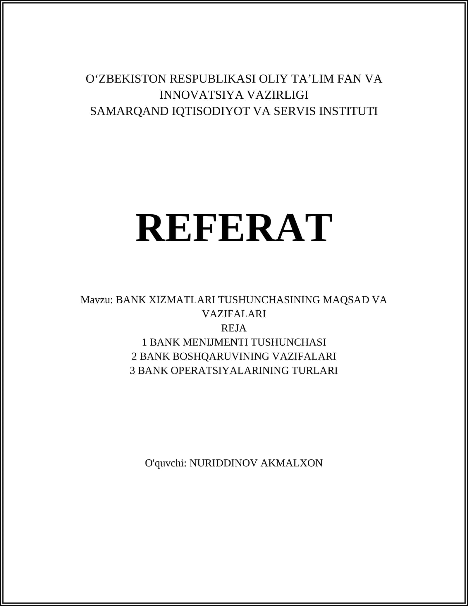 Tavakkalchilik Qo'yilmalari