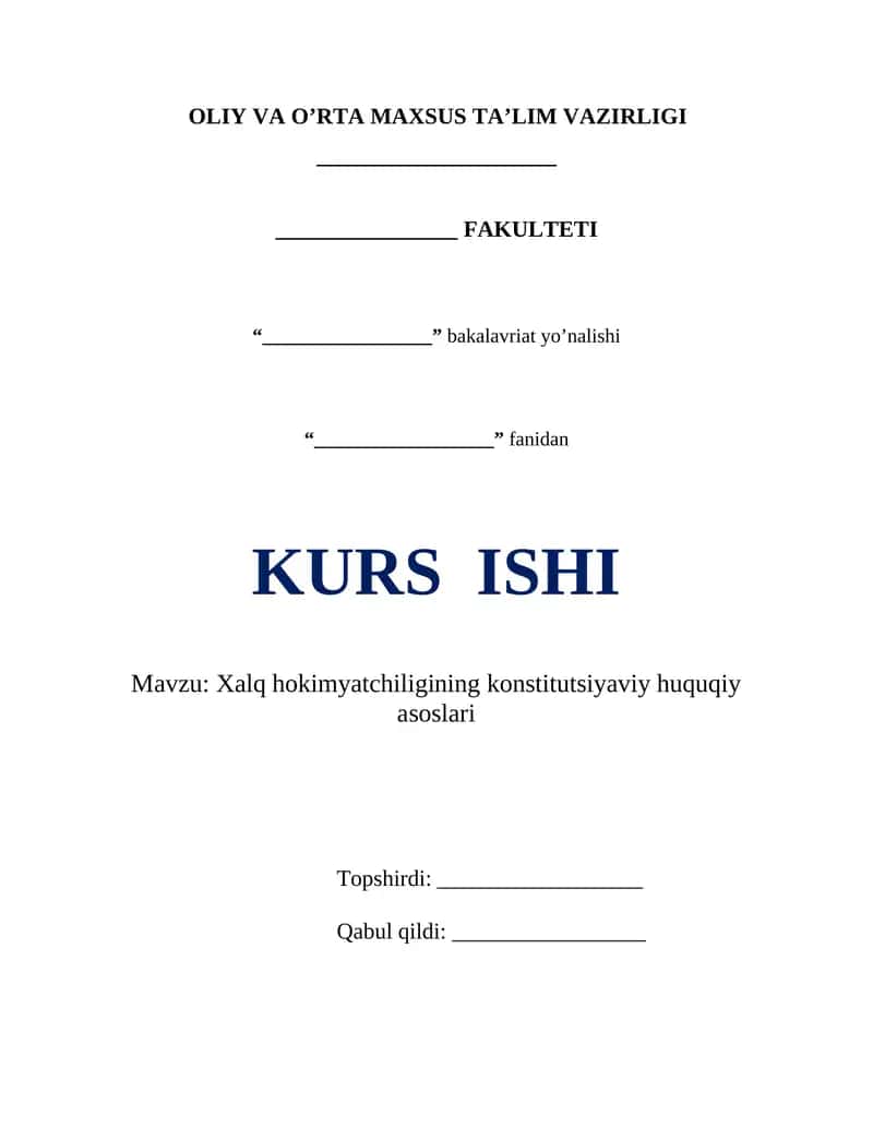 Xalq hokimyatchiligining huquqlari