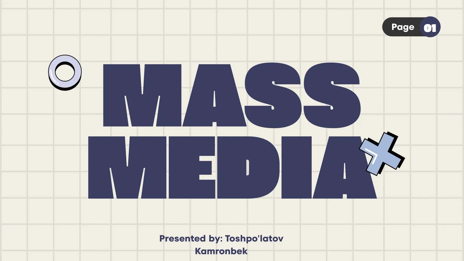 MASS MEDIA