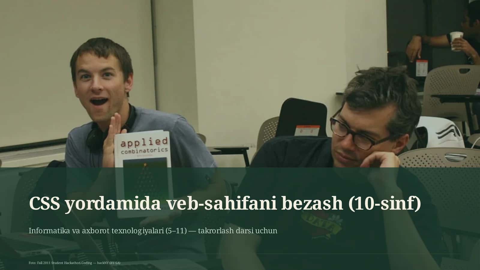 Informatika va axborot texnologiyalari (5–11) — takrorlash darsi uchun