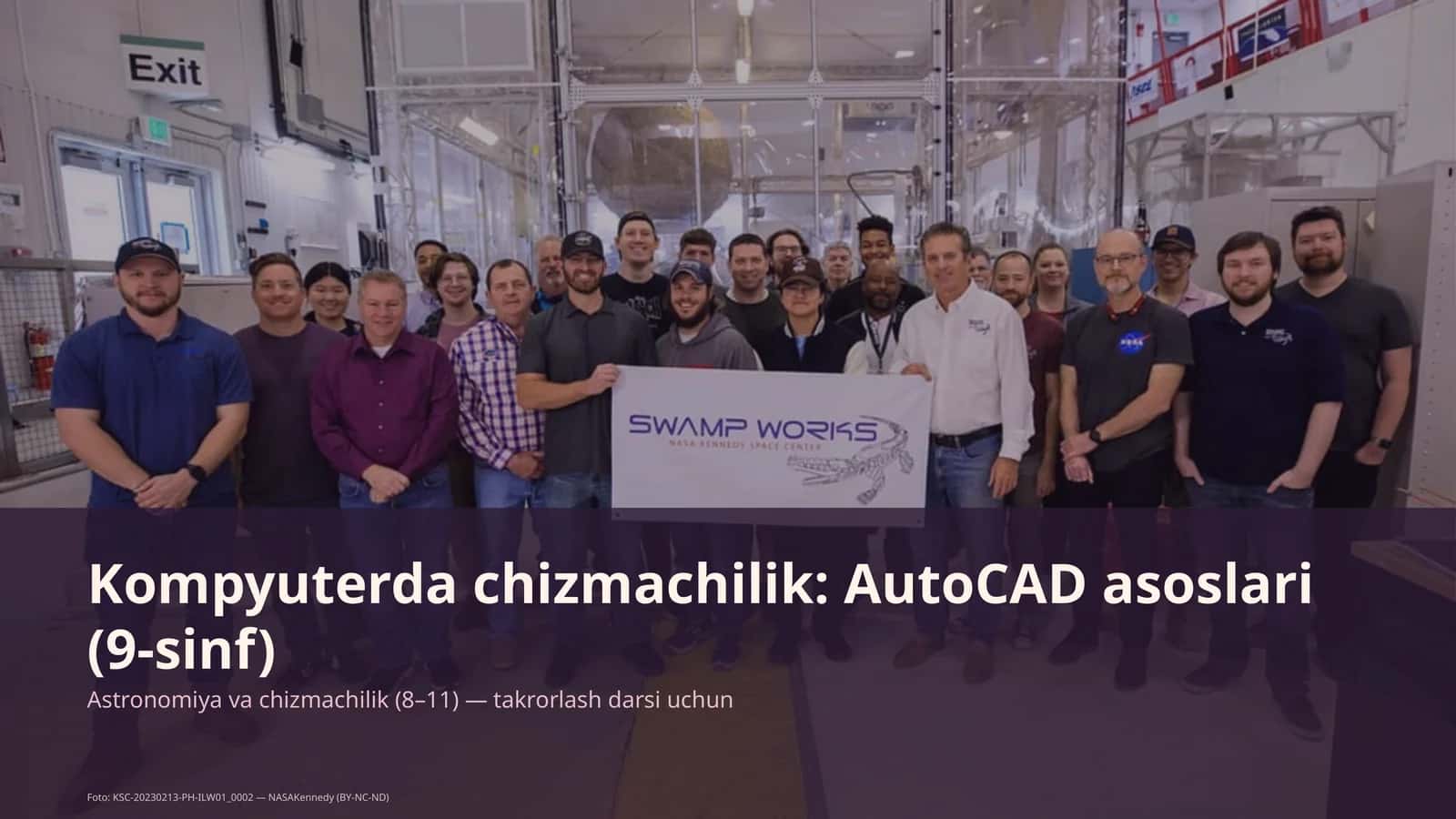 Kompyuterda chizmachilik: AutoCAD asoslari (9-sinf)