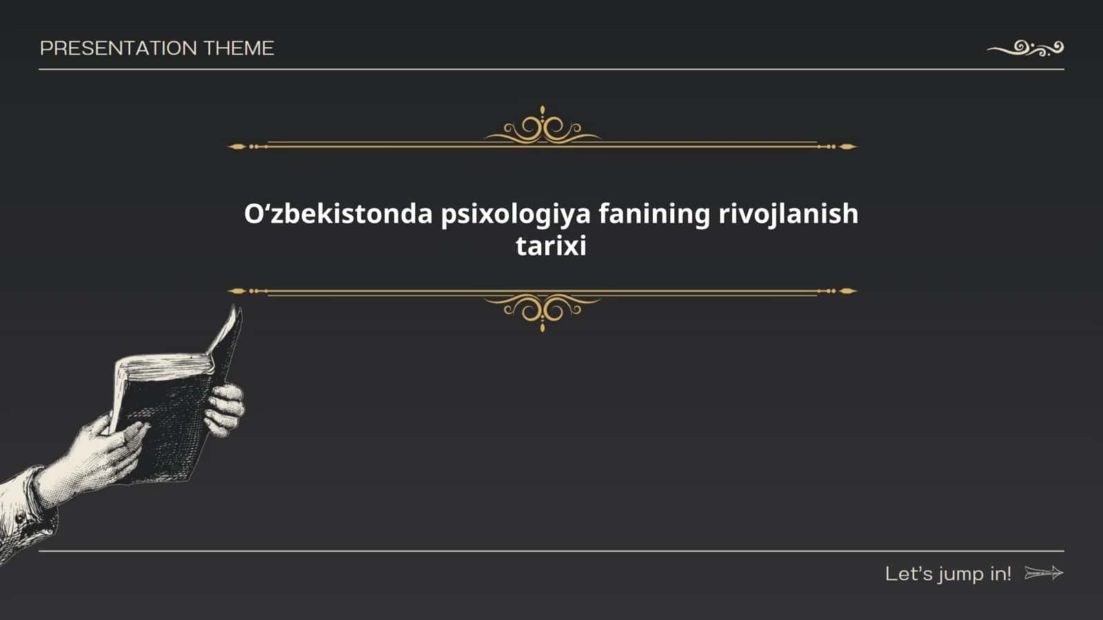 Oʻzbekistonda psixologiya fanining rivojlanish tarixi
