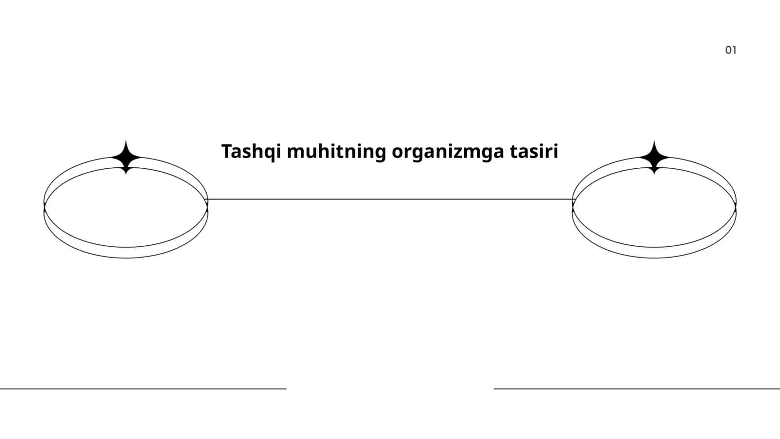 Tashqi muhitning organizmga tasiri