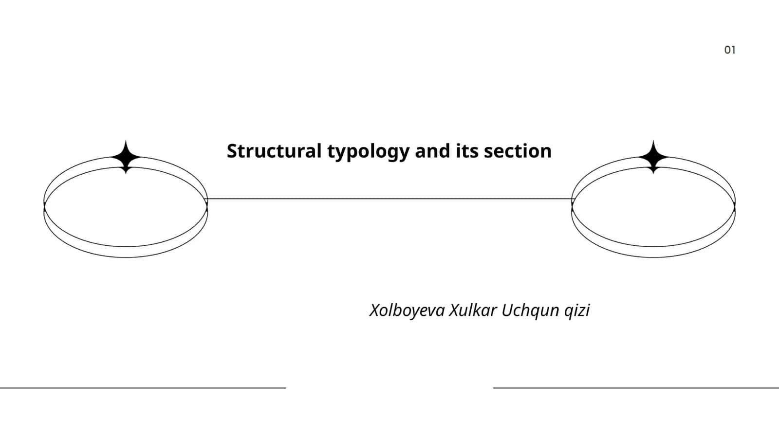 Structural typology and its section Xolboyeva Xulkar Uchqun qizi