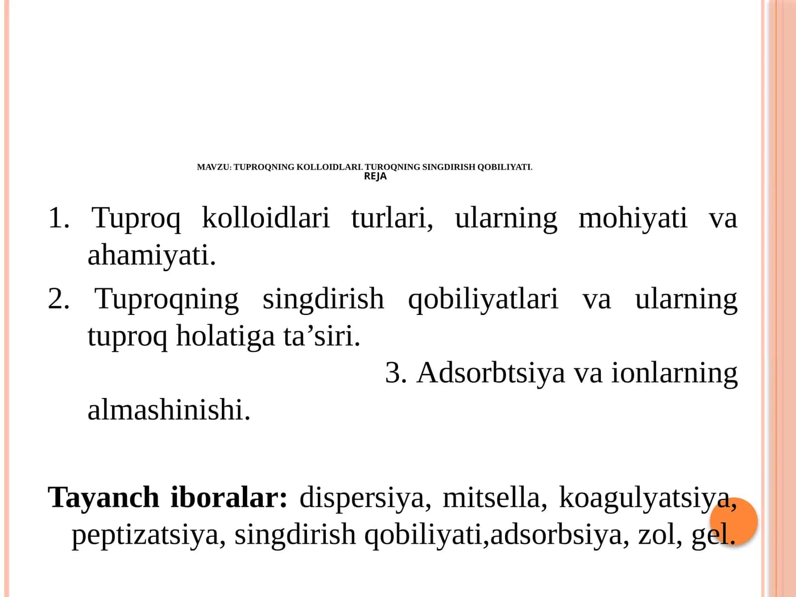 TUPROQNING KOLLOIDLARI