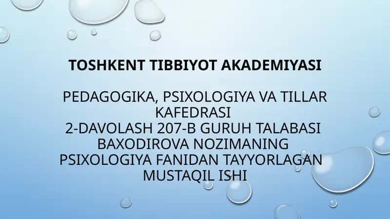 Psixologik kasalliklar