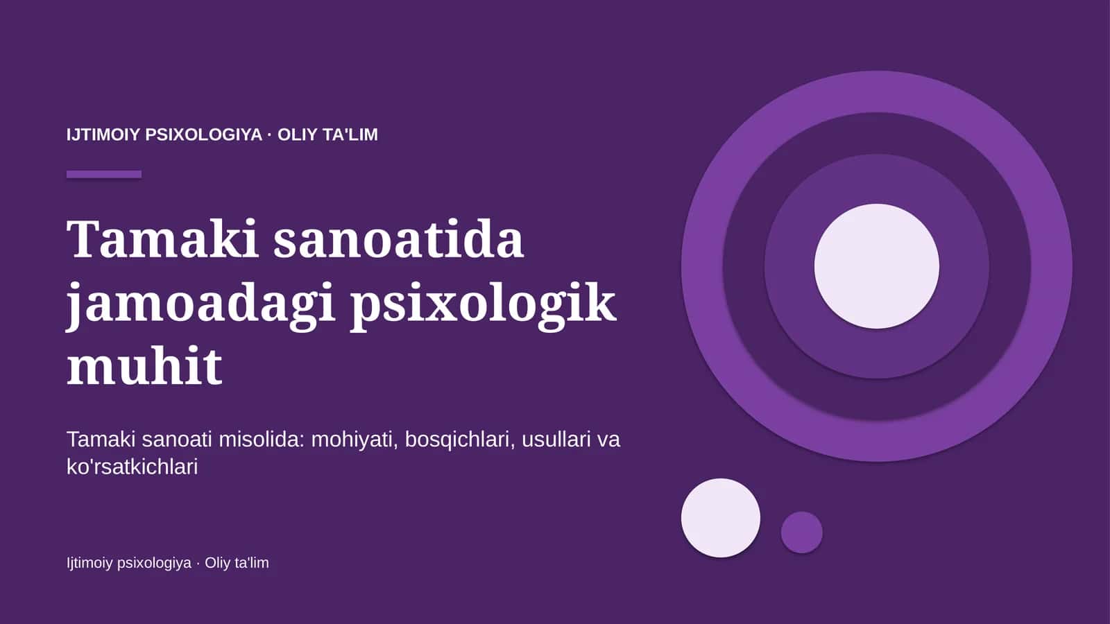 tamaki sanoatida jamoadagi psixologik muhit 4626