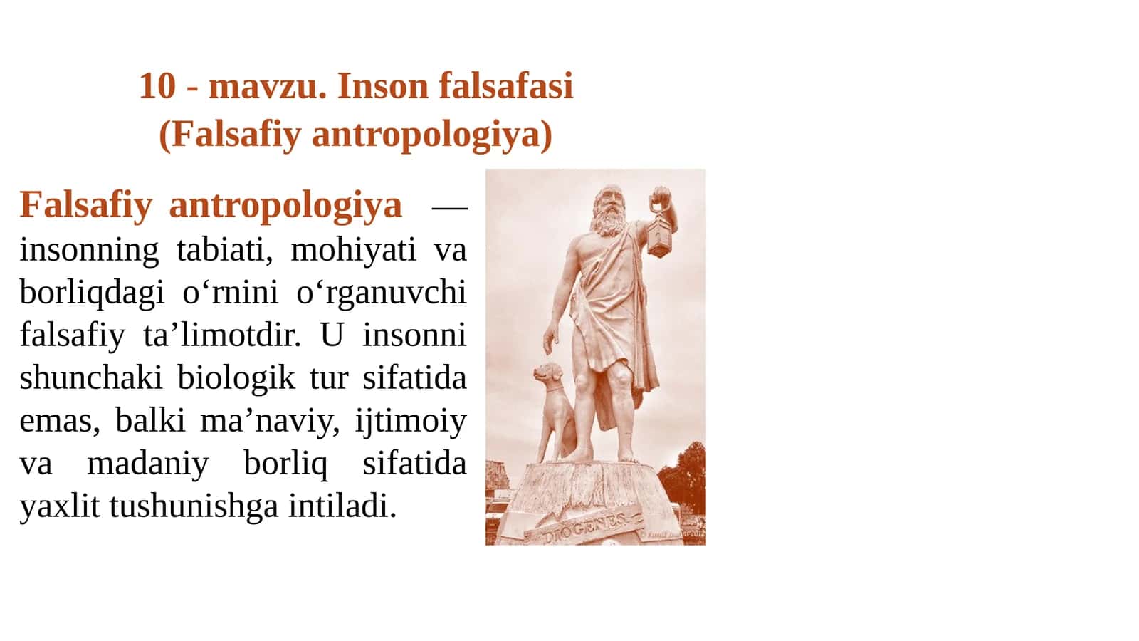 Inson falsafasi (Falsafiy antropologiya)