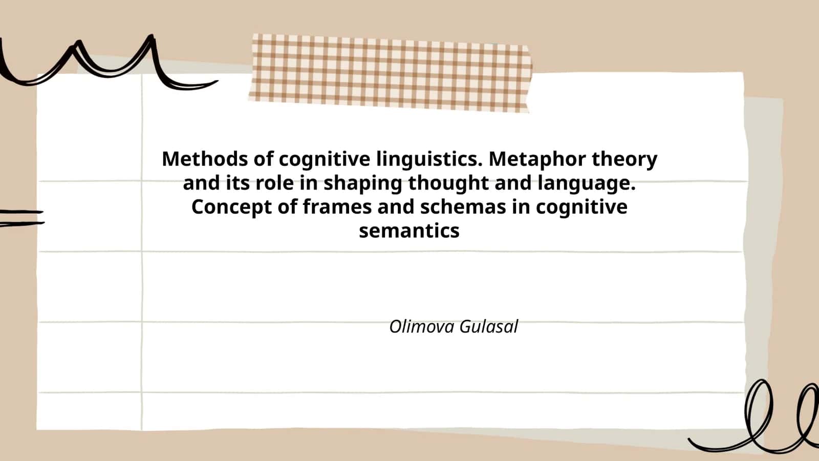 Methods of Cognitive Linguistics
