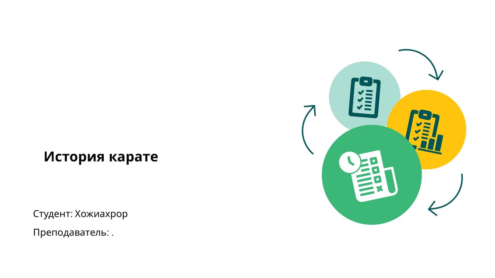 История карате