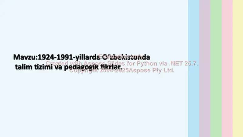 pedagogika