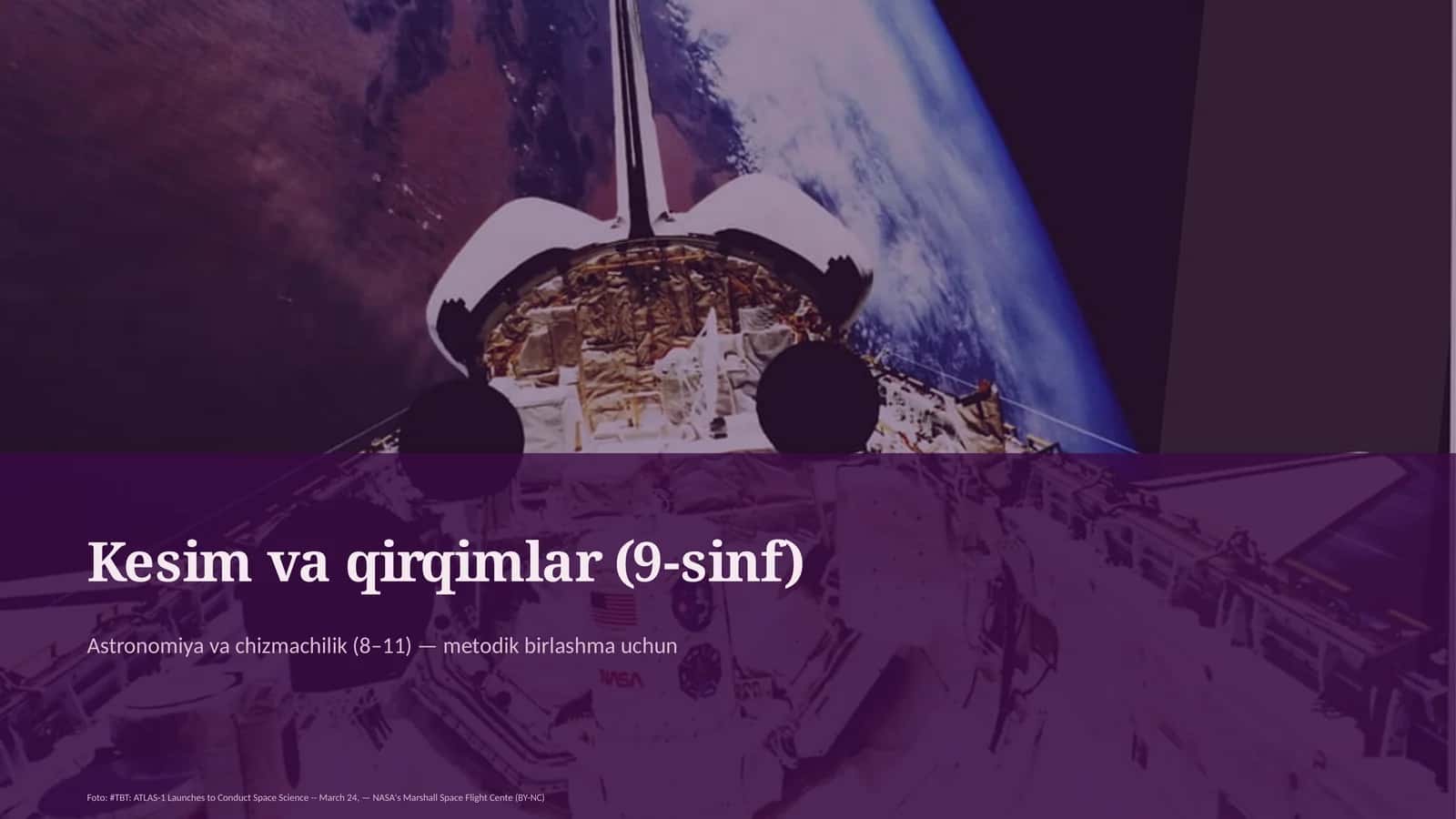 Kesim va qirqimlar (9-sinf)