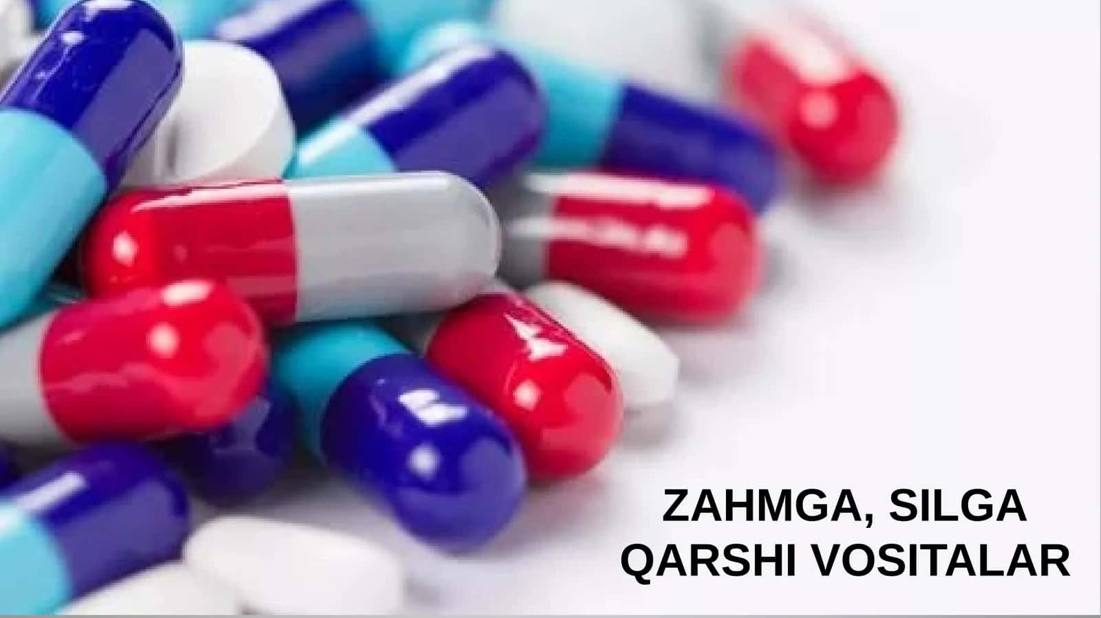ZAHMGA, SILGA QARSHI VOSITALAR