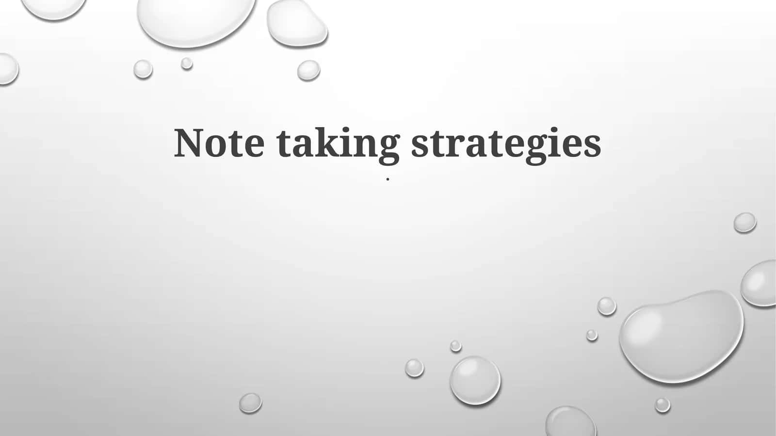 Unlocking the Power of Note-Taking: Strategies for Success