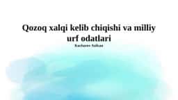 Qozog' xalqining kelib chiqishi