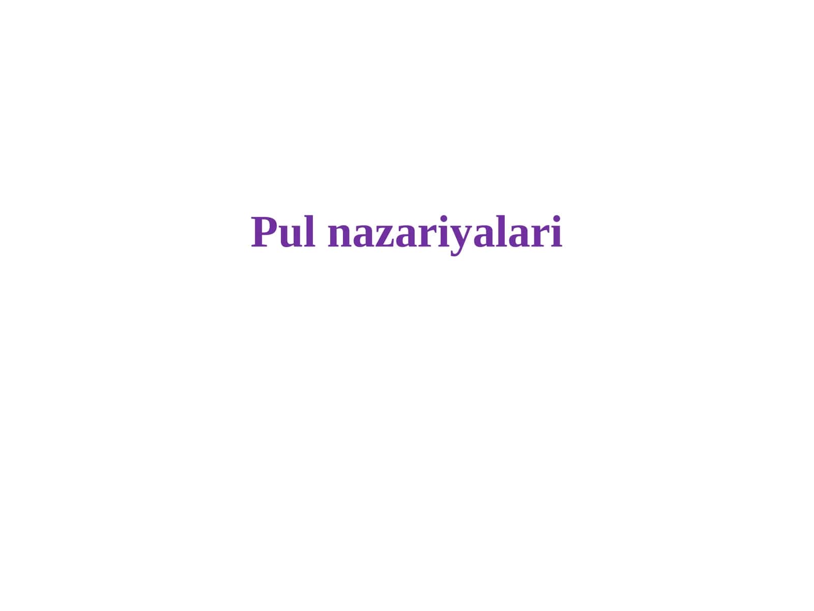 Pulnazariyalari