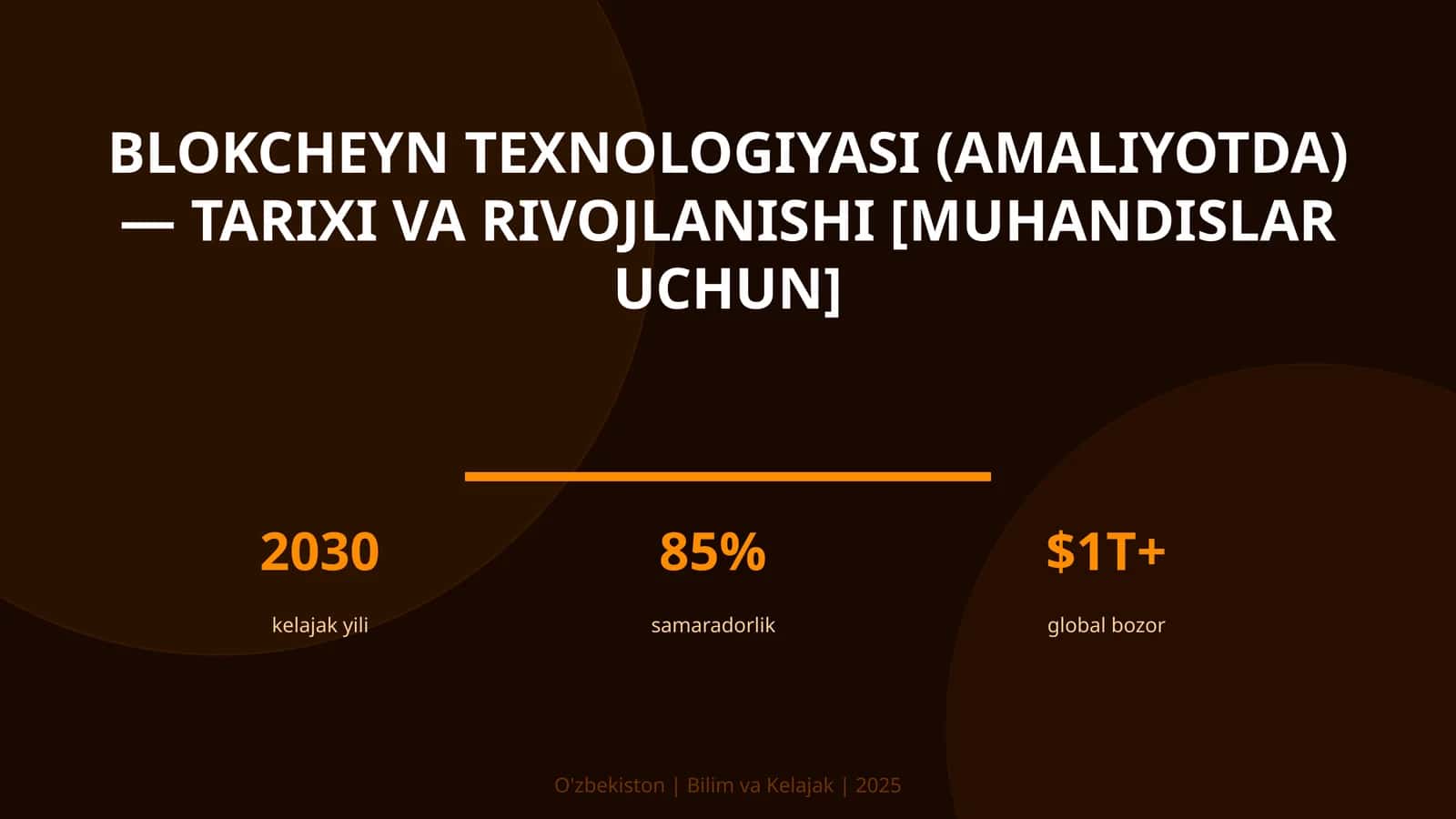 Blokcheyn texnologiyasi (amaliyotda) — tarixi va rivojlanishi [muhandislar uchun]